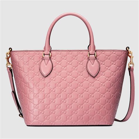 bolsa gucci pink|gucci tote official website.